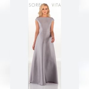 sorella vita platinum bridesmaid dress Sorella Vita Bridesmaids Bridesmaids Dresses